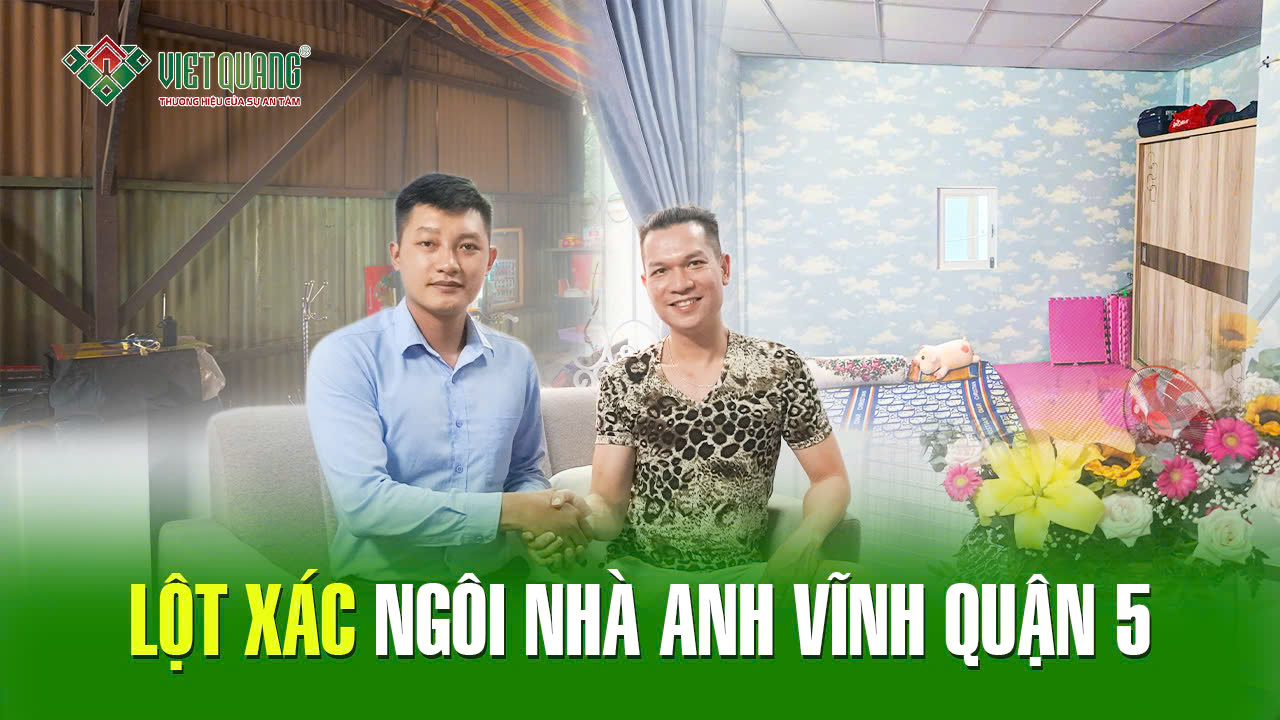 Đánh giá của anh Vĩnh về quá trình sửa chữa cải tạo nhà của Việt Quang Group