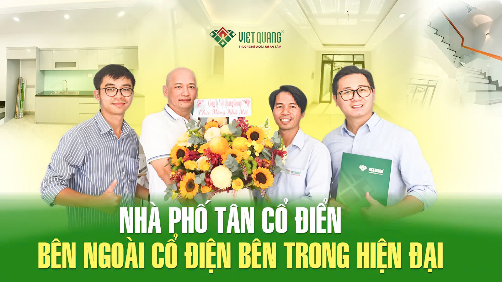 Đánh giá của anh Trường ở Quận 7 về quá trình xây dựng nhà phố 4 tầng tân cổ điển của Việt Quang Group