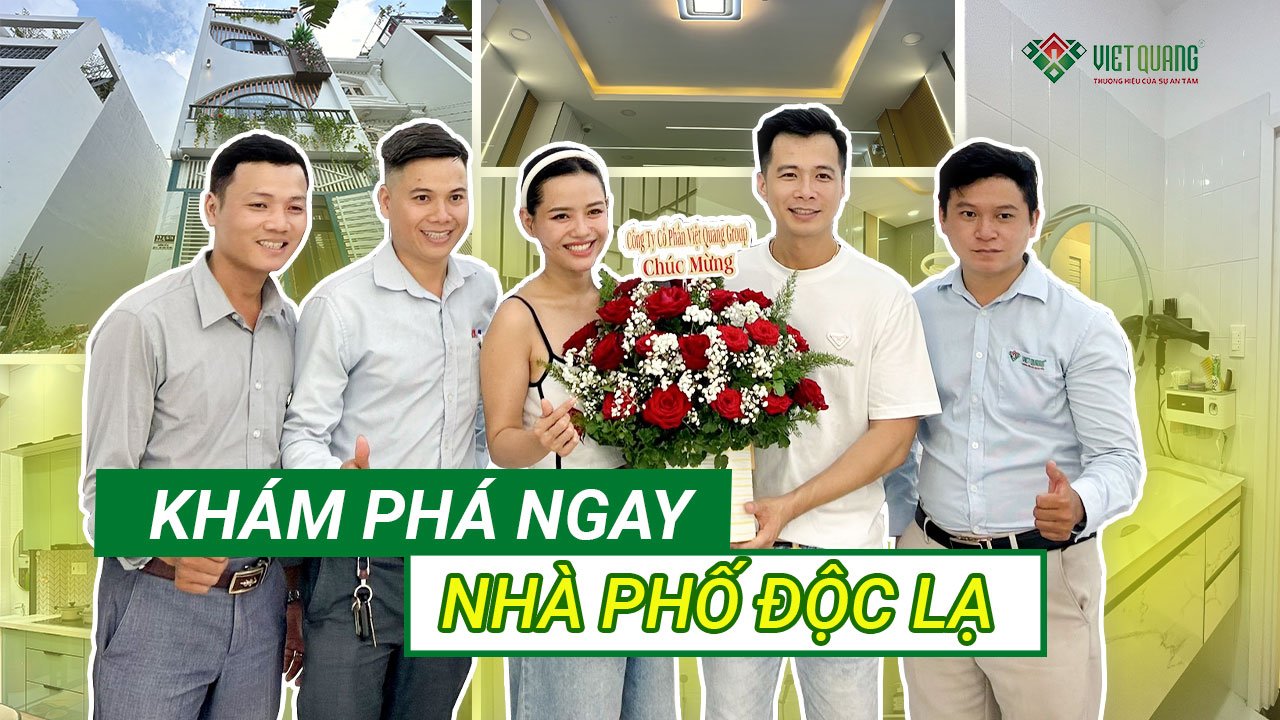 Tham quan mẫu nhà “Hoa Văn Chiếc Lá” – nhà 3 tầng sân thượng 5x15m và đánh giá của Anh Long ở Thủ Đức