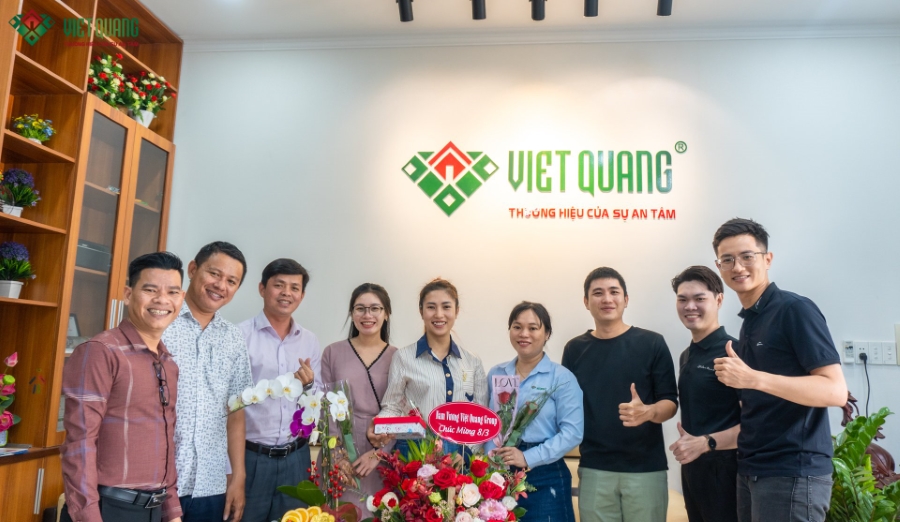 Ngày Quốc tế phụ nữ tại công ty xây dựng Việt Quang 8/3/2023 