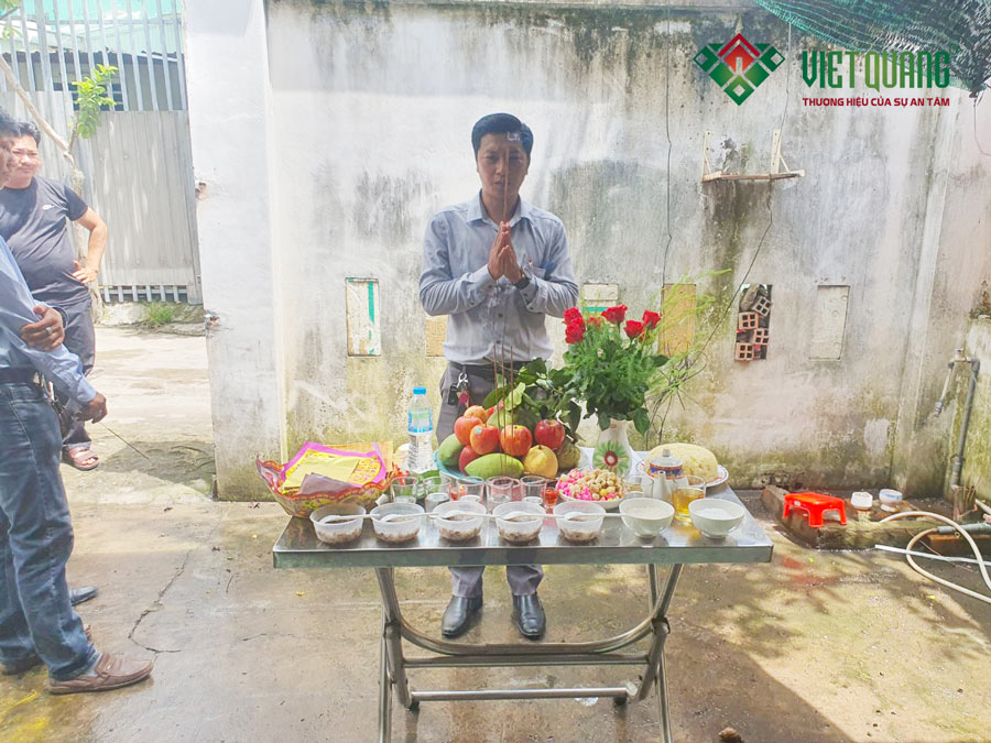 Giám đốc chi nhánh ông Lê Quang Tự là người chịu trách nhiệm quản lý và giám sát đại diện tại công trình