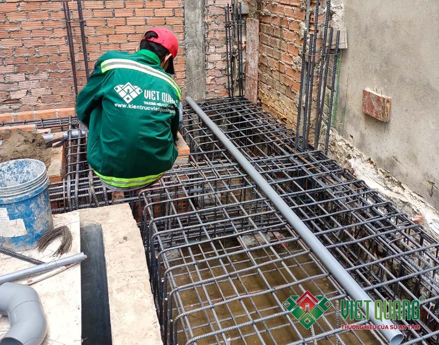Khởi công xây dựng nhà phố 5 tầng 4.55×13.6m tại quận Phú Nhuận