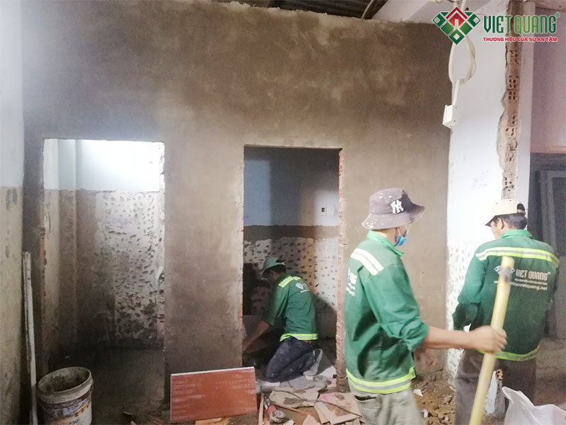 Việt Quang khởi công 17 công trình sửa nhà tại Tp HCM tháng 11/2020 