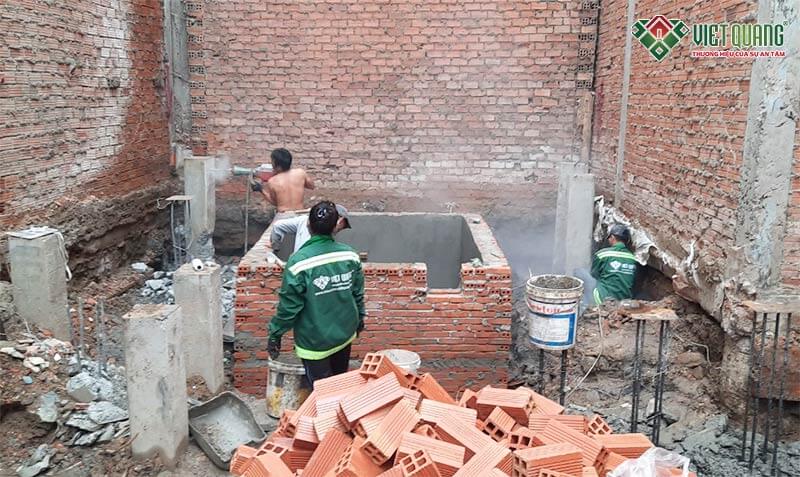 Khởi công xây dựng nhà chị Thúy quận Tân Bình 