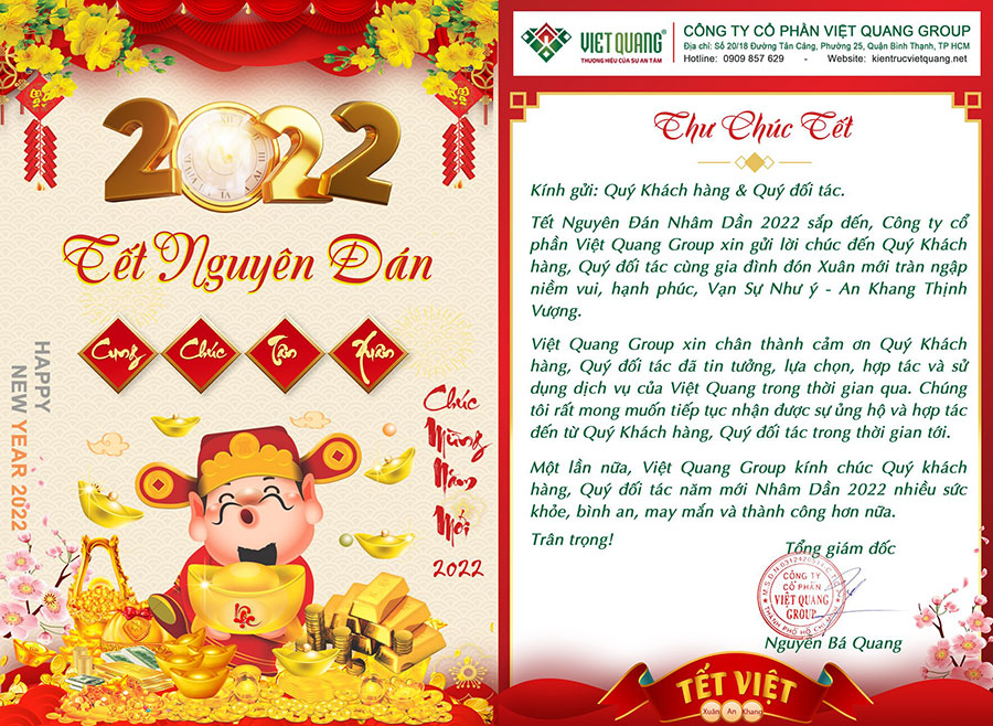 Việt Quang Group cúng khai trương đầu năm Nhâm Dần 2022