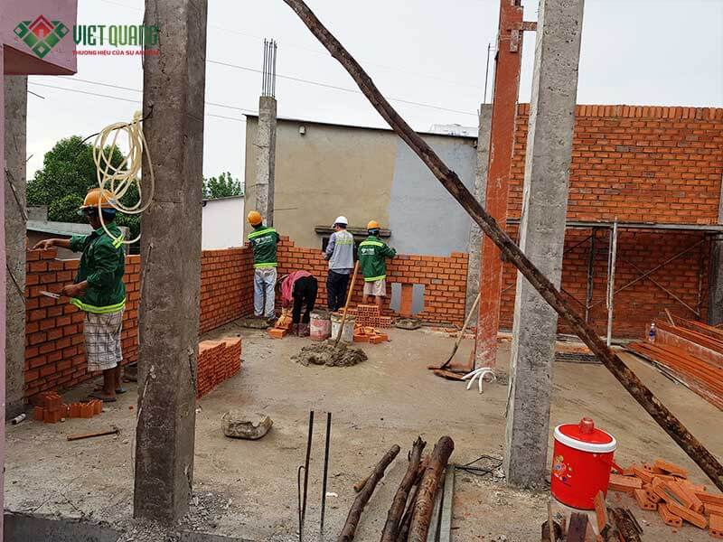 Khởi công xây nhà chị Thu quận Gò Vấp 