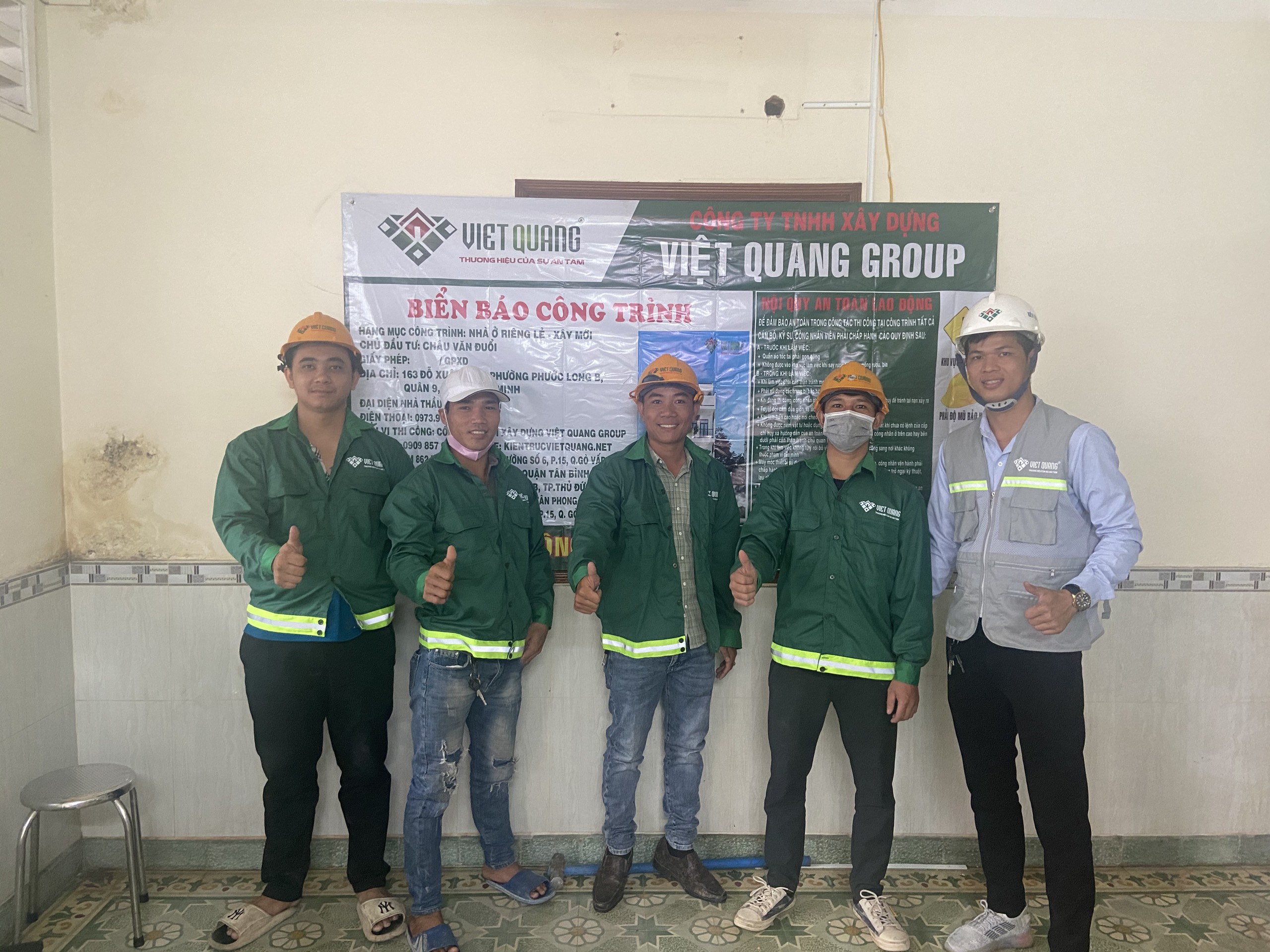 Khởi công xây dựng nhà phố tại Quận 9 