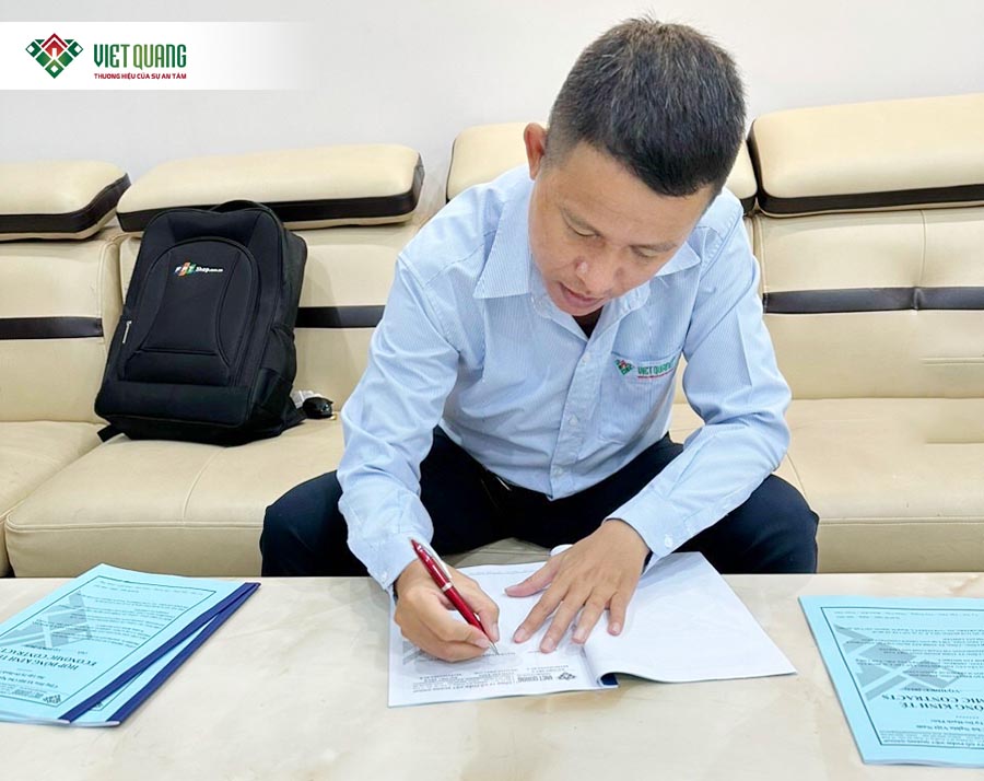 Ký hợp đồng sửa chữa, cải tạo trên 2000m2, Kho Xưởng tại Công Ty TNHH ZoomLion Việt Nam Quận Bình Tân