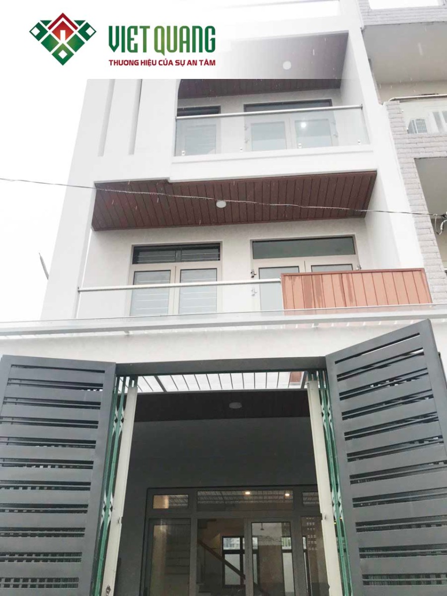 Bàn giao ngôi nhà phố 1 Trệt 2 Lầu và Mái nhà Anh Thắng Quận 8
