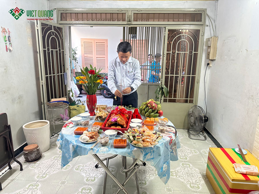 Việt Quang Group Khởi công xây dựng nhà phố 1 trệt 2 lầu 1 sân thượng của gia đình chị Hương tại Quận 3