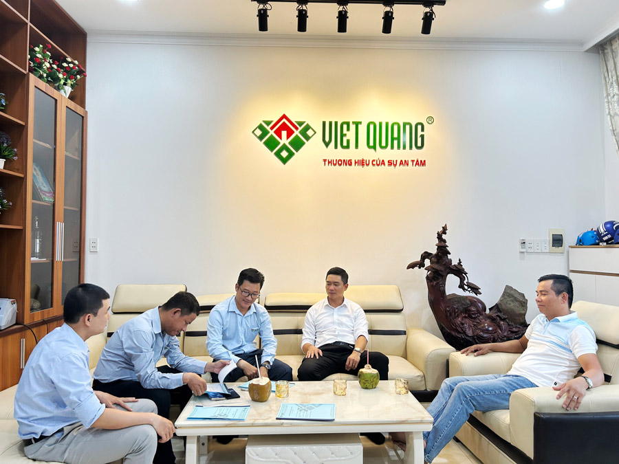 ký hợp đồng xây nhà trọn gói, quy mô 3 tầng sân thượng có giàn phẹt 4x12m nhà Anh Tuấn ngụ ở Quận 12