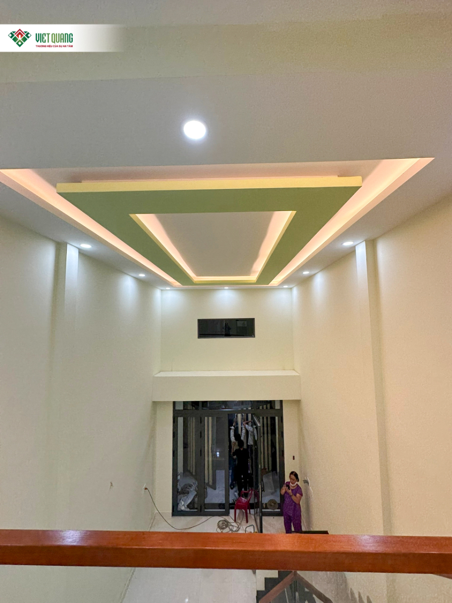 Hình ảnh thi công hoàn thiện nhà anh Trung Quận Bình Tân