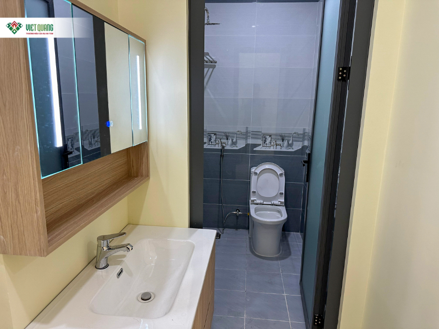 Bàn giao sửa chữa ngôi nhà thông suốt 1 Trệt 1 lửng Diện tích 4x17m của Anh Trung Quận Bình Tân