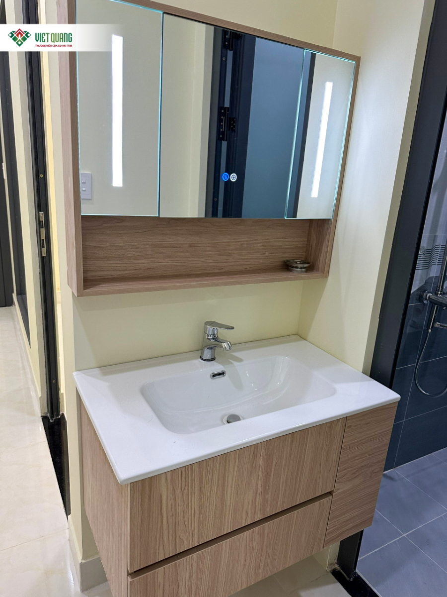 Bàn giao sửa chữa ngôi nhà thông suốt 1 Trệt 1 lửng Diện tích 4x17m của Anh Trung Quận Bình Tân