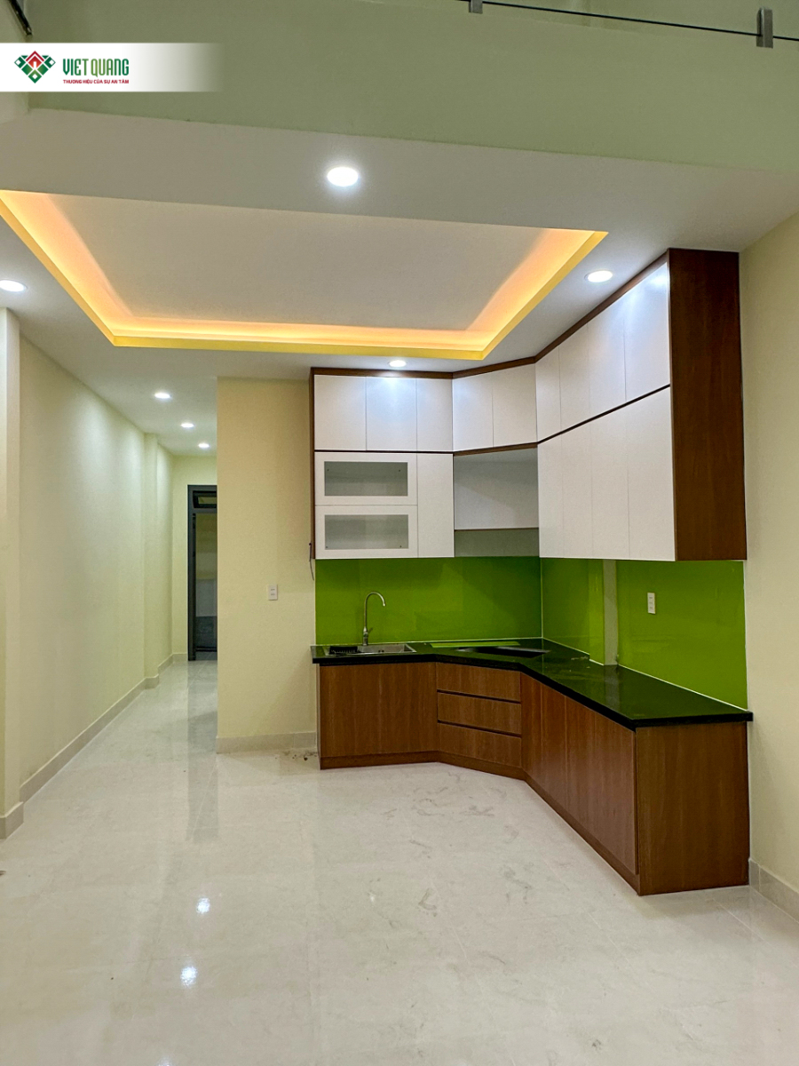 Bàn giao sửa chữa ngôi nhà thông suốt 1 Trệt 1 lửng Diện tích 4x17m của Anh Trung Quận Bình Tân