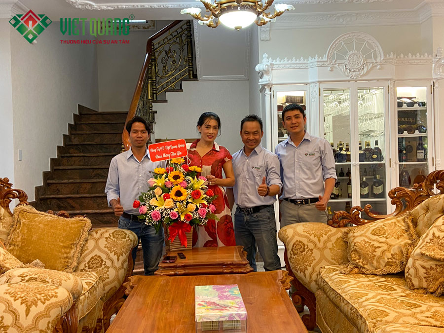 Bàn giao ngôi biệt thự vợ chồng anh Tùng Chị Oanh ở Phú Mỹ Hưng Quận 7 