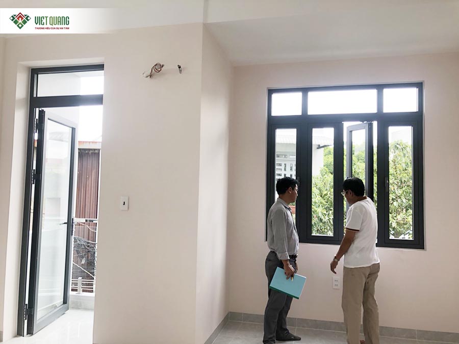 Bàn giao nhà 1 Trệt 2 Lầu Sân Thượng và Tum Thang Diện tích 5x14m Chị Lý Quận 12