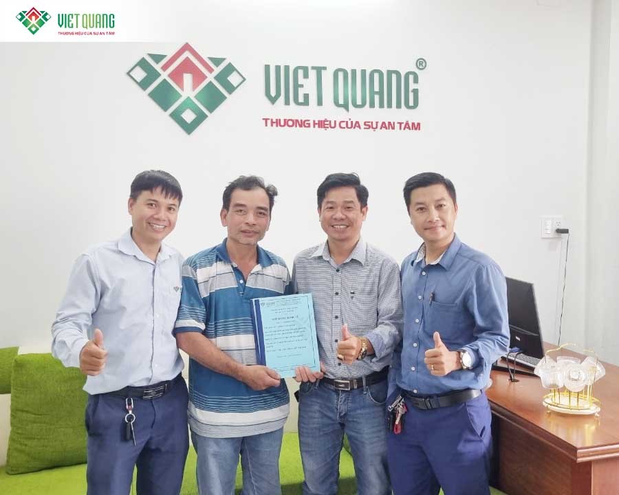Ký hợp đồng xây nhà trọn gói 1 Trệt 3 Lầu Diện tích 5x16m với anh Chánh tại Quận Gò Vấp 