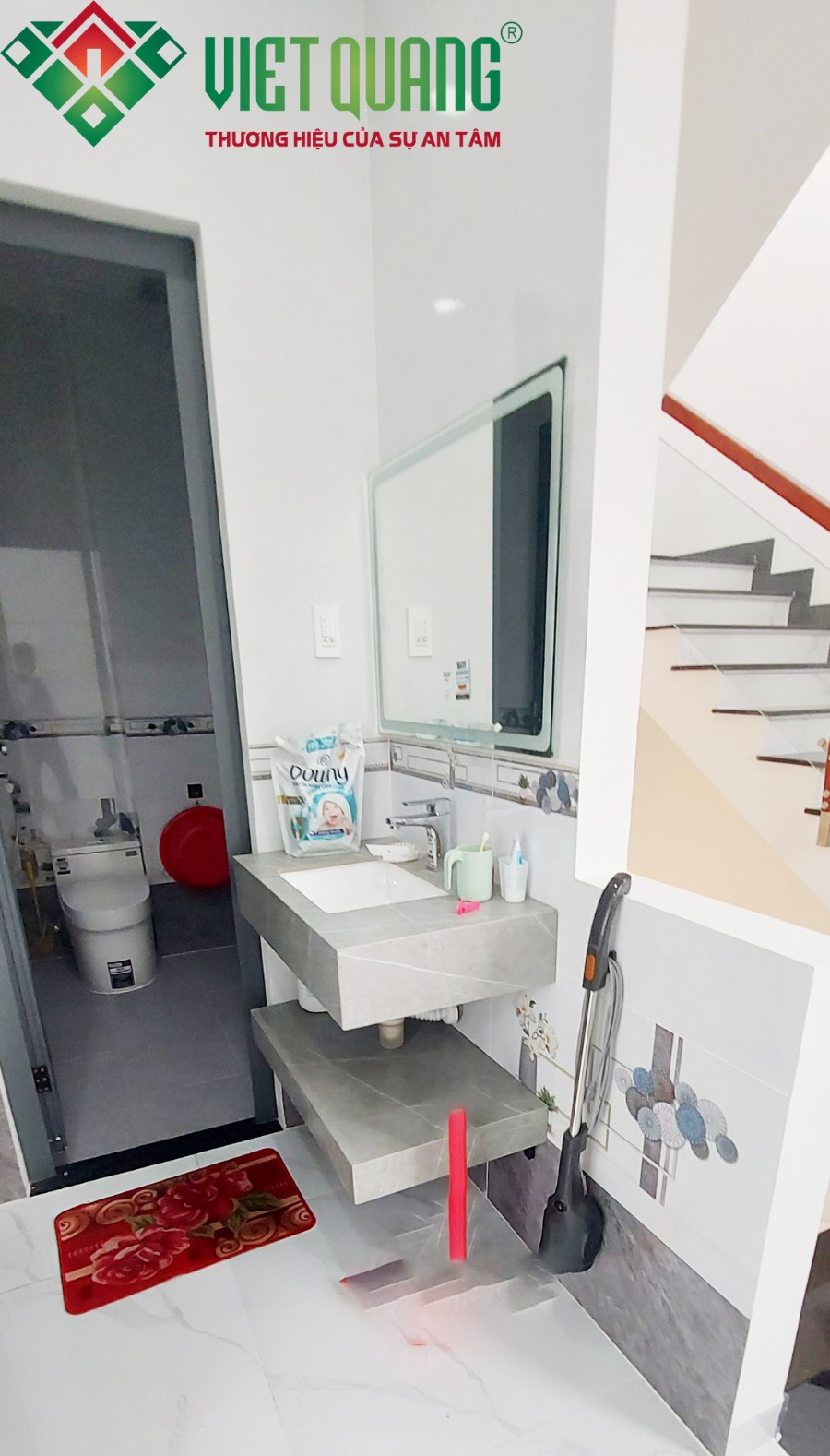 Bàn giao ngôi nhà phố hiện đại 3 Tầng Diện tích 5x18m nhà Chú Ba ở Quận Bình Tân