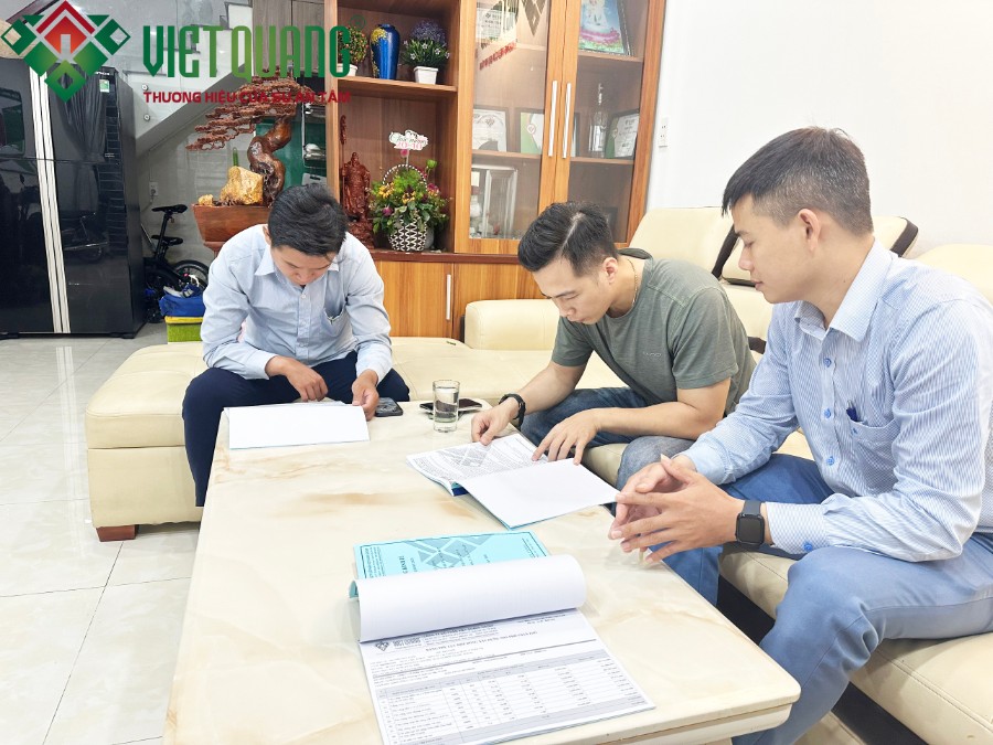 Ký hợp đồng xây nhà phố trọn gói 3 Lầu Sân Thượng Diện tích 5x20m Anh Long ở Thủ Đức