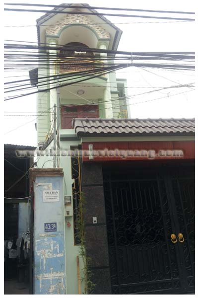 Xây dựng nhà phố trọn gói nhà anh Dung Tân Bình.Tp HCM 