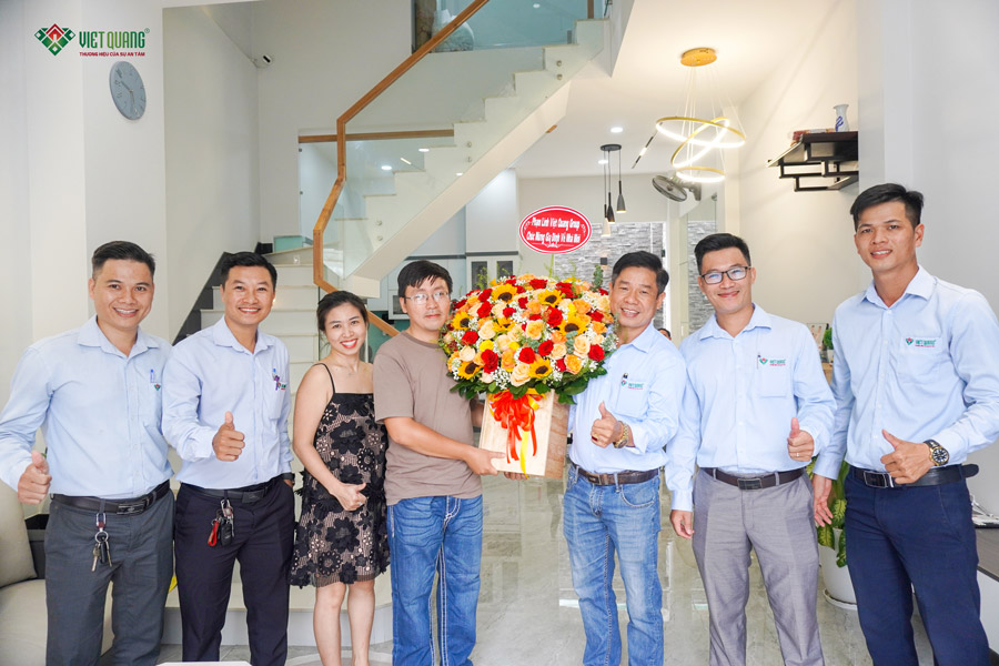 Hoàn thành công trình xây nhà 3 tầng nhà Anh Vũ ở Quận Gò Vấp 
