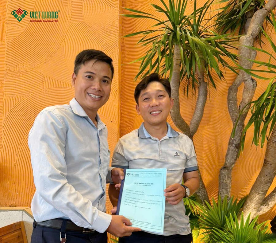 Ký hợp đồng xây nhà 3 tầng sân thượng Anh Lâm ở Bình Tân 