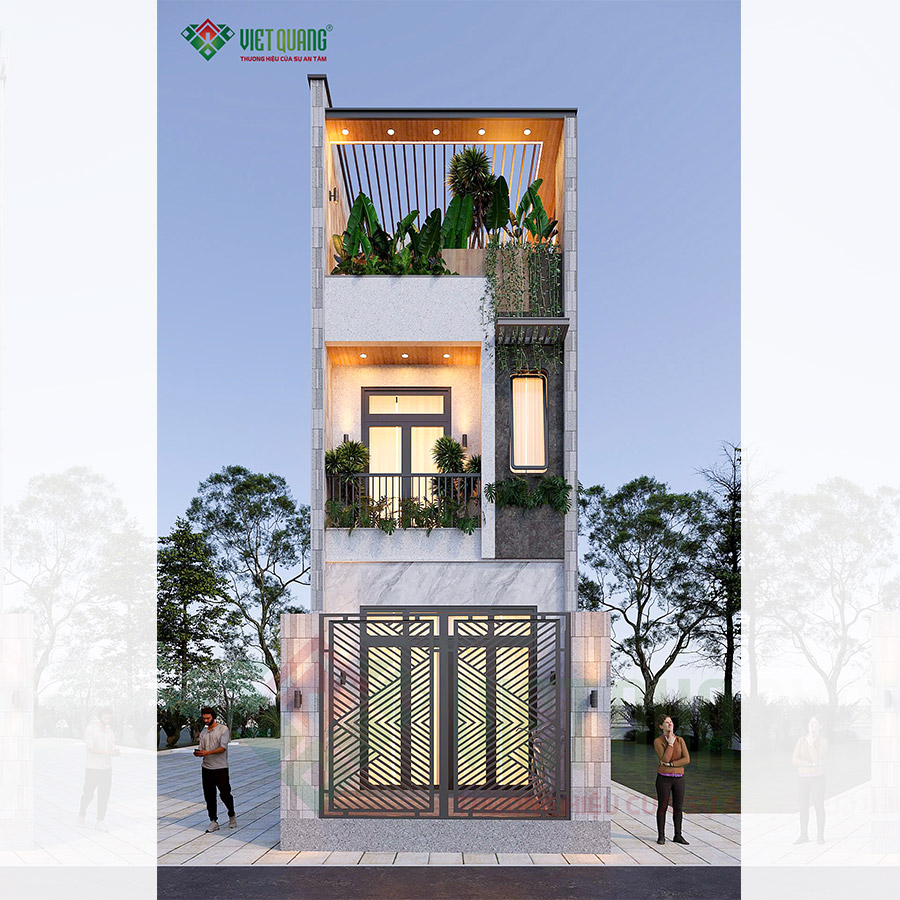 [Đang thi công] Xây dựng nhà 3 tầng 5x10m Anh Hưng ở quận Bình Tân