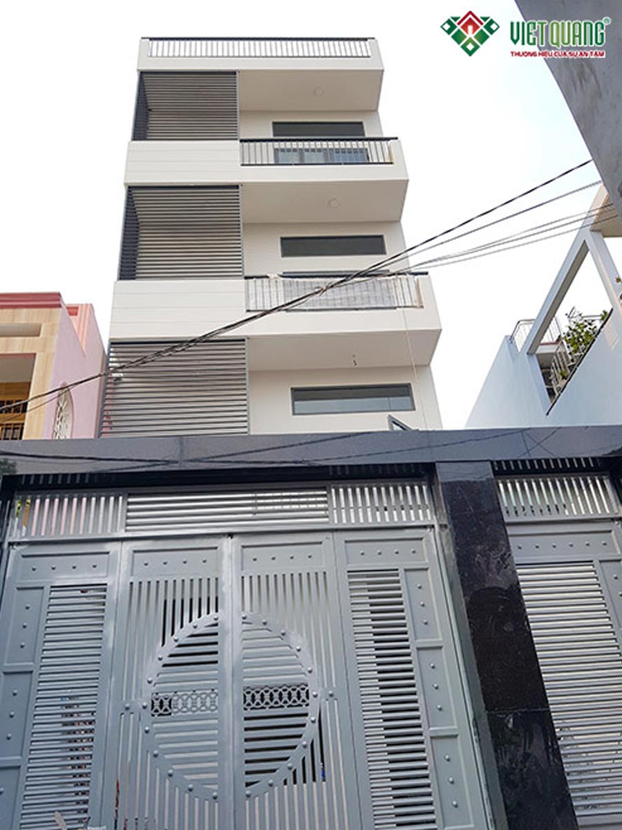 Xây nhà phố 4 tầng 5.8x18m tại Gò Vấp để làm căn hộ mini cho thuê