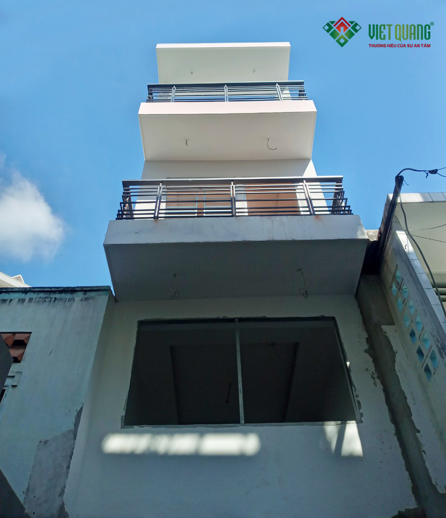 Xây dựng nhà phố 4 tầng anh Hà tại quận Bình Thạnh