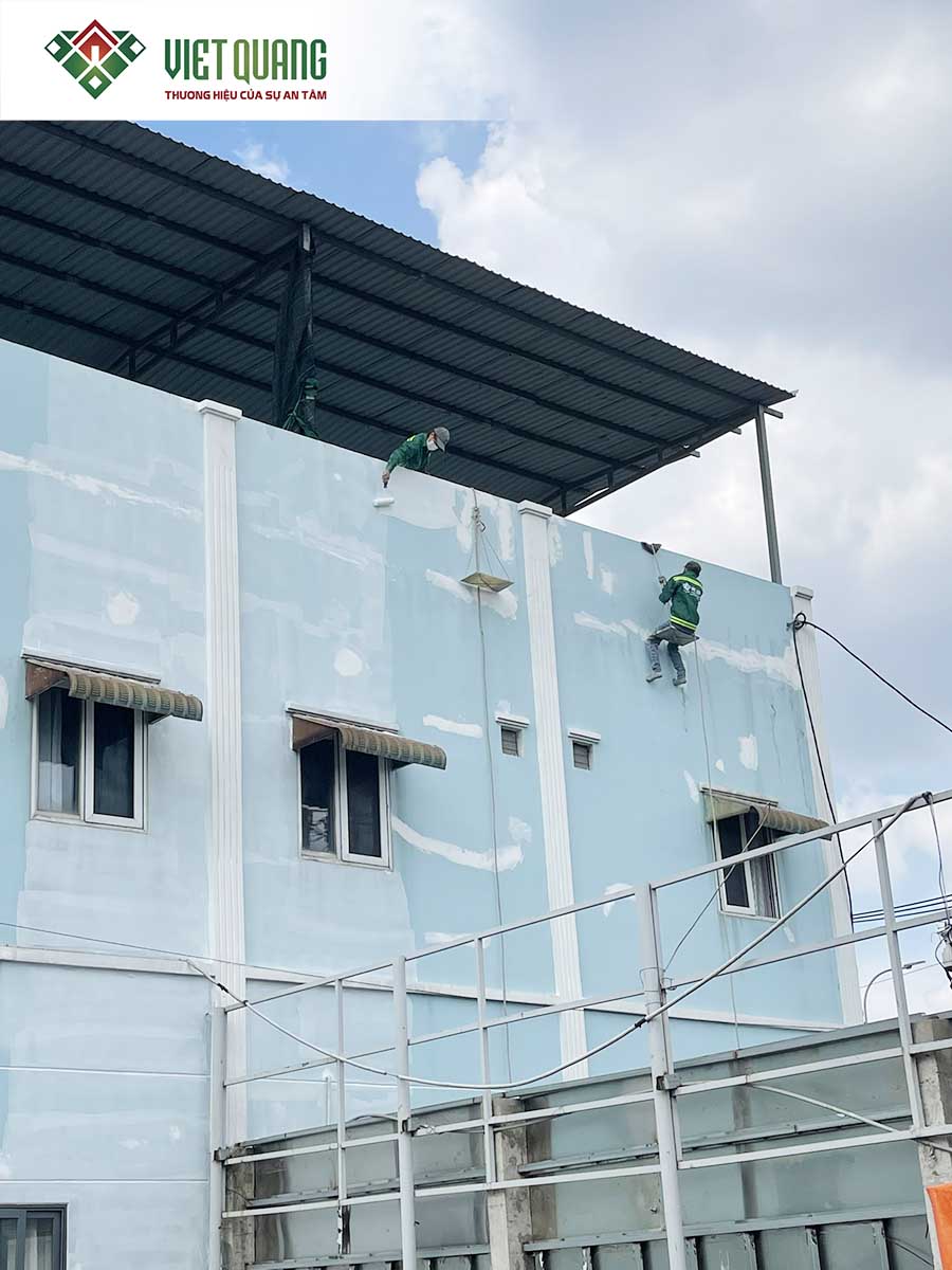 Thi công sửa chữa, cải tạo trọn gói kho xưởng cho Công Ty ZoomLion Việt nam với diện tích hơn 2000 m2.