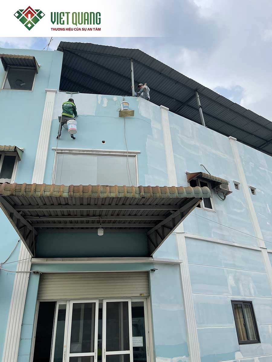 Thi công sửa chữa, cải tạo trọn gói kho xưởng cho Công Ty ZoomLion Việt nam với diện tích hơn 2000 m2.