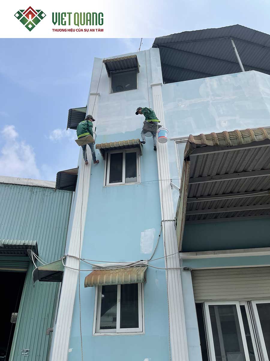 Thi công sửa chữa, cải tạo trọn gói kho xưởng cho Công Ty ZoomLion Việt nam với diện tích hơn 2000 m2.