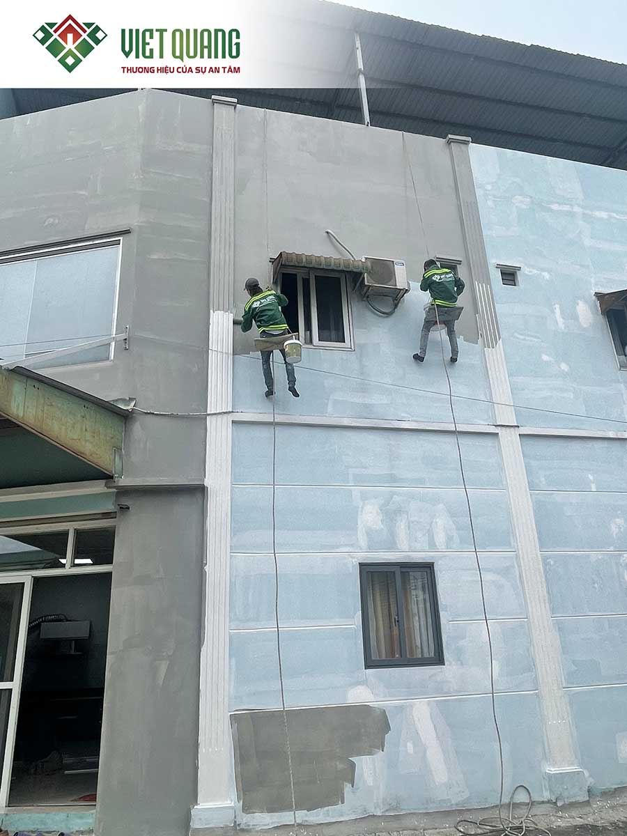 Thi công sửa chữa, cải tạo trọn gói kho xưởng cho Công Ty ZoomLion Việt nam với diện tích hơn 2000 m2.
