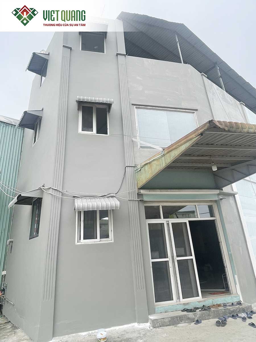 Thi công sửa chữa, cải tạo trọn gói kho xưởng cho Công Ty ZoomLion Việt nam với diện tích hơn 2000 m2.