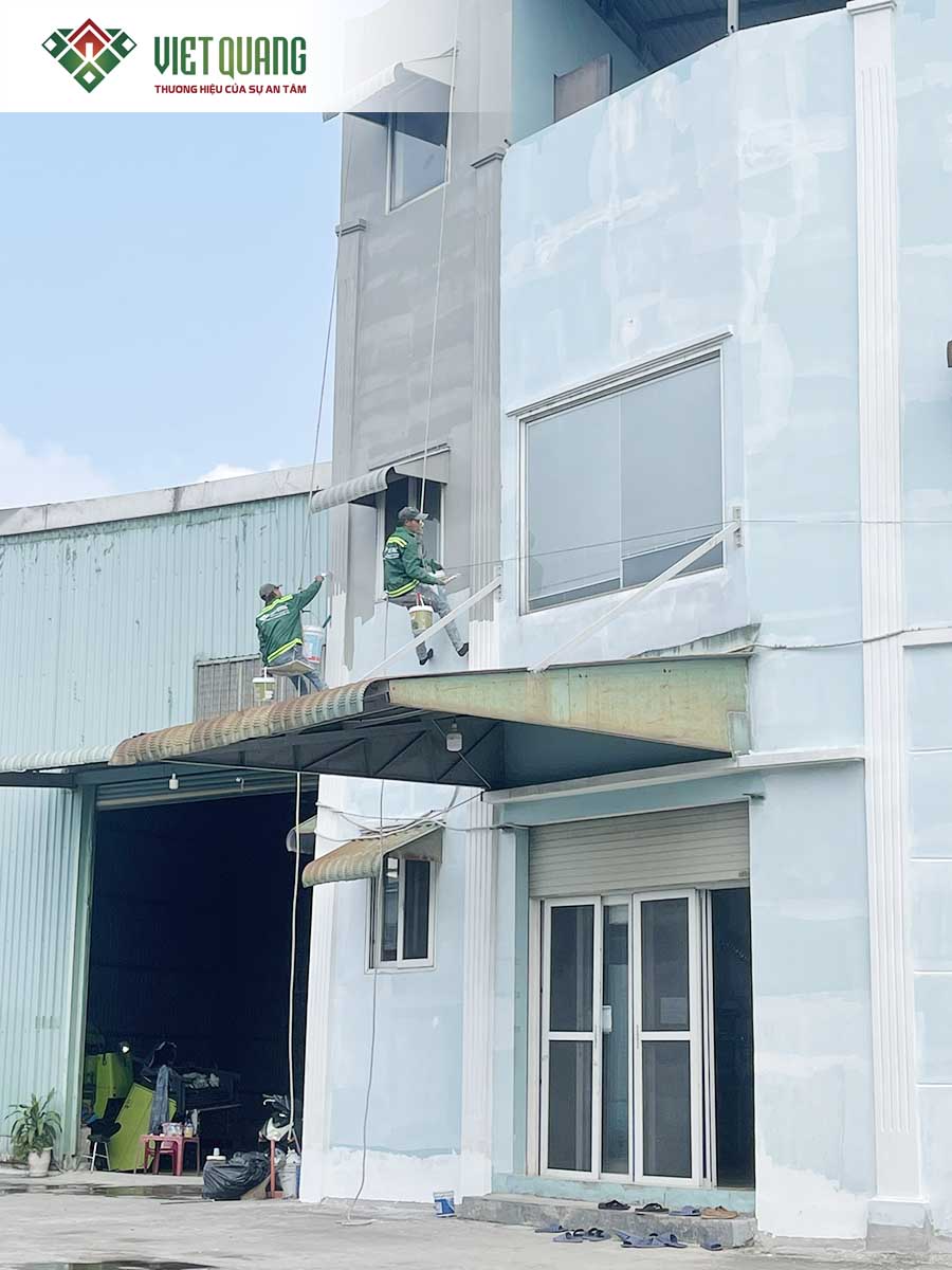 Thi công sửa chữa, cải tạo trọn gói kho xưởng cho Công Ty ZoomLion Việt nam với diện tích hơn 2000 m2.