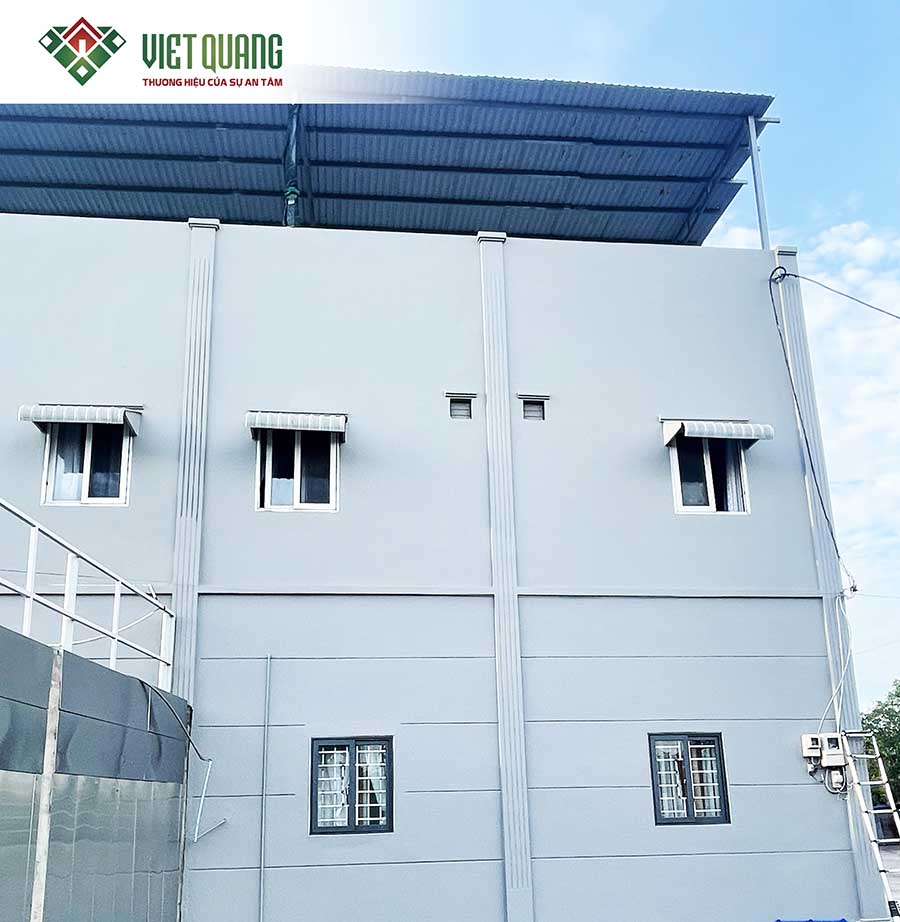 Thi công sửa chữa, cải tạo trọn gói kho xưởng cho Công Ty ZoomLion Việt nam với diện tích hơn 2000 m2.