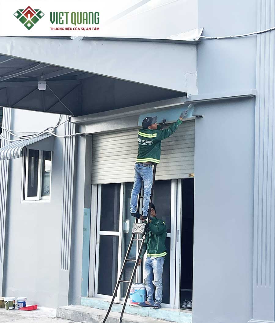 Thi công sửa chữa, cải tạo trọn gói kho xưởng cho Công Ty ZoomLion Việt nam với diện tích hơn 2000 m2.