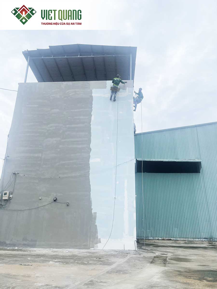 Thi công sửa chữa, cải tạo trọn gói kho xưởng cho Công Ty ZoomLion Việt nam với diện tích hơn 2000 m2.