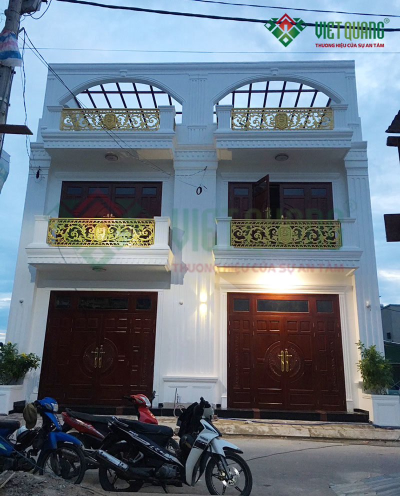 Xây dựng trọn gói nhà phố 3 tầng liền kề 5x20m nhà anh Lương tại Bình Chánh