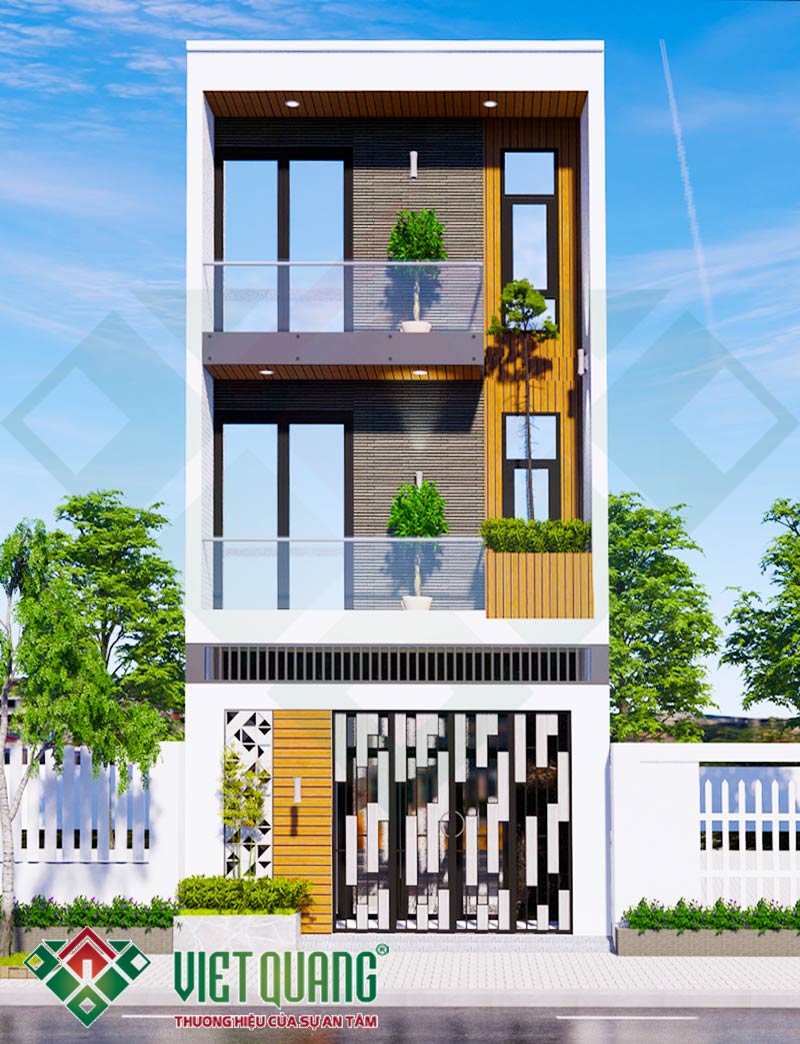 Nhà Phố 3 Tầng Hiện Đại – Tối Ưu Không Gian, Đẳng Cấp Từng Chi Tiết 