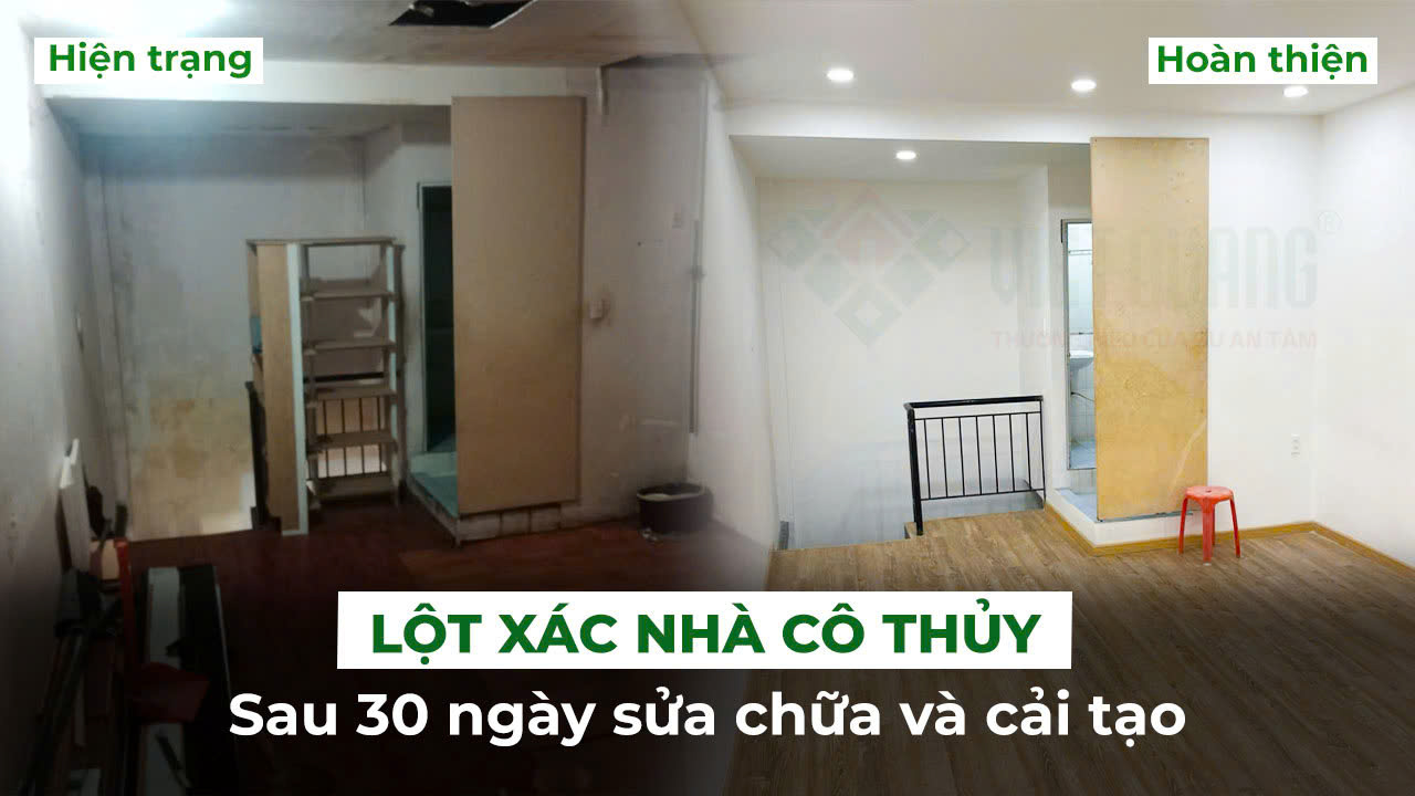 Lột xác nhà cô Thủy sau 30 ngày sửa chữa cải tạo