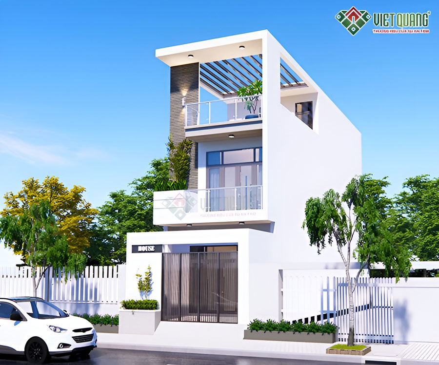 Mẫu nhà phố 3 tầng hiện đại – Sự lựa chọn hoàn hảo cho cuộc sống tiện nghi và tinh tế 