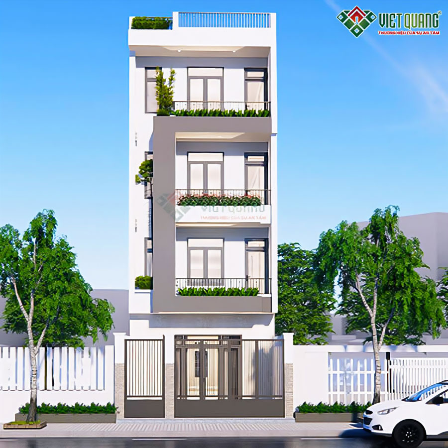 Nhà 4 tầng hiện đại – Hành trình hiện thực hóa giấc mơ an cư cùng Việt Quang Group 