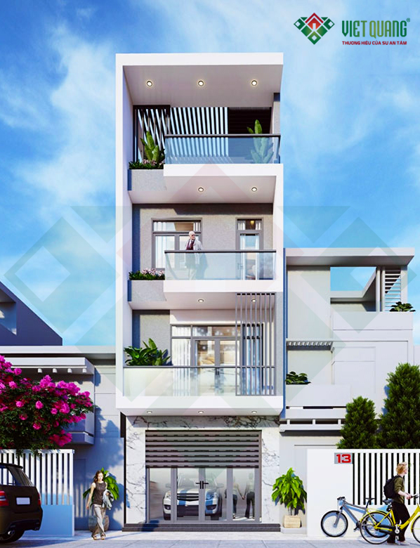 Mẫu Nhà Phố 3 Tầng 3,5×13,3m – Thiết Kế Hiện Đại, Không Gian Sống Tinh Tế Tại Bình Tân 