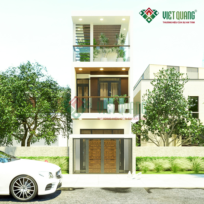 Mẫu Nhà Phố 3 Tầng Hiện Đại Anh Huy Quận 8 