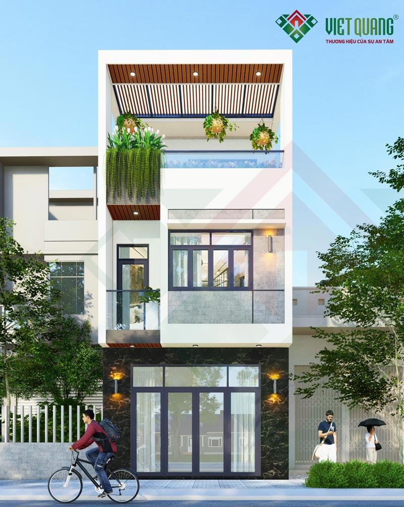 Kiến tạo không gian sống 3 tầng 5x12m của anh Tuấn tại Bình Dương 