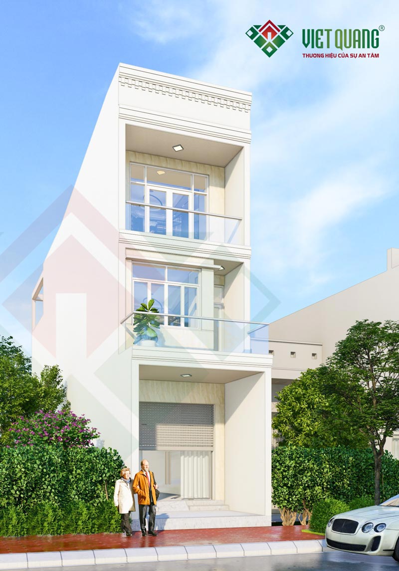 Mẫu nhà phố tân cổ điển 3 tầng 4x18m – giải pháp thiết kế thi công chuẩn kỹ thuật tại Gò vVấp