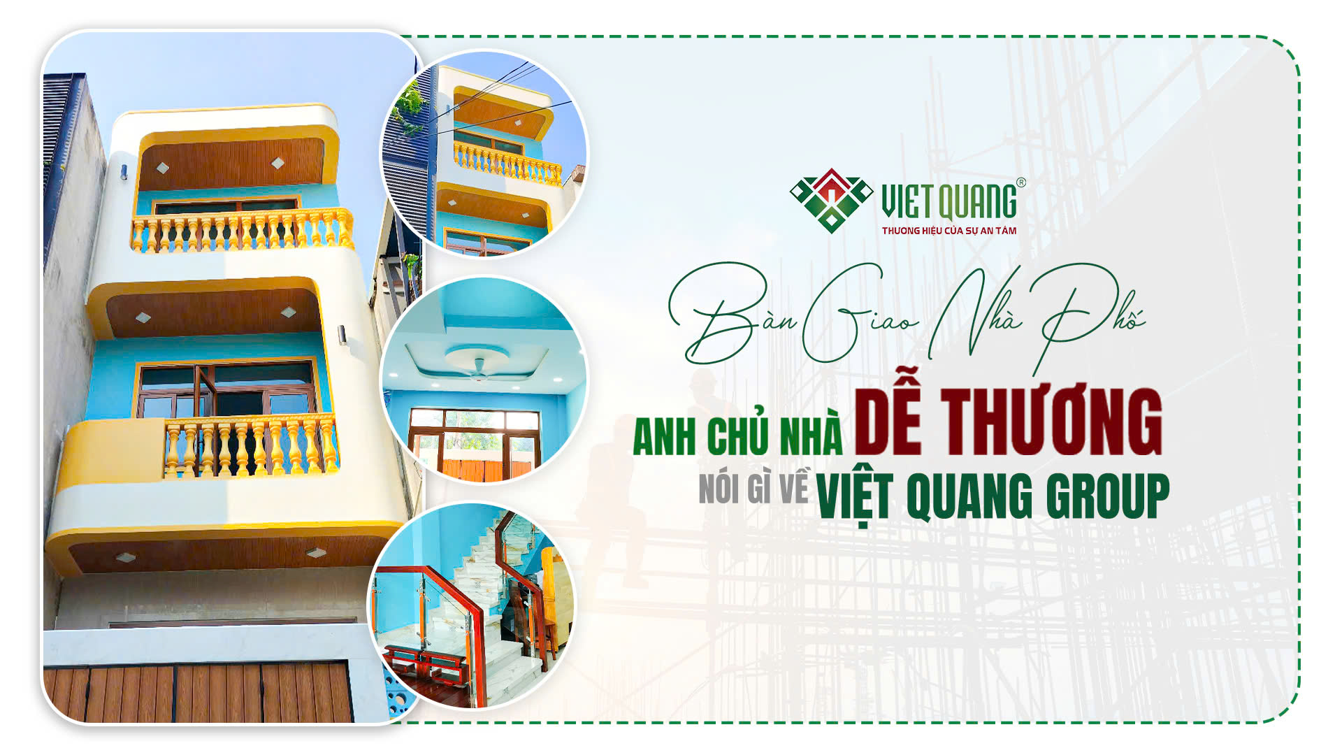 Xây nhà phố 1 trệt 2 lầu và đánh giá của anh Sơn sau khi nhận bàn giao