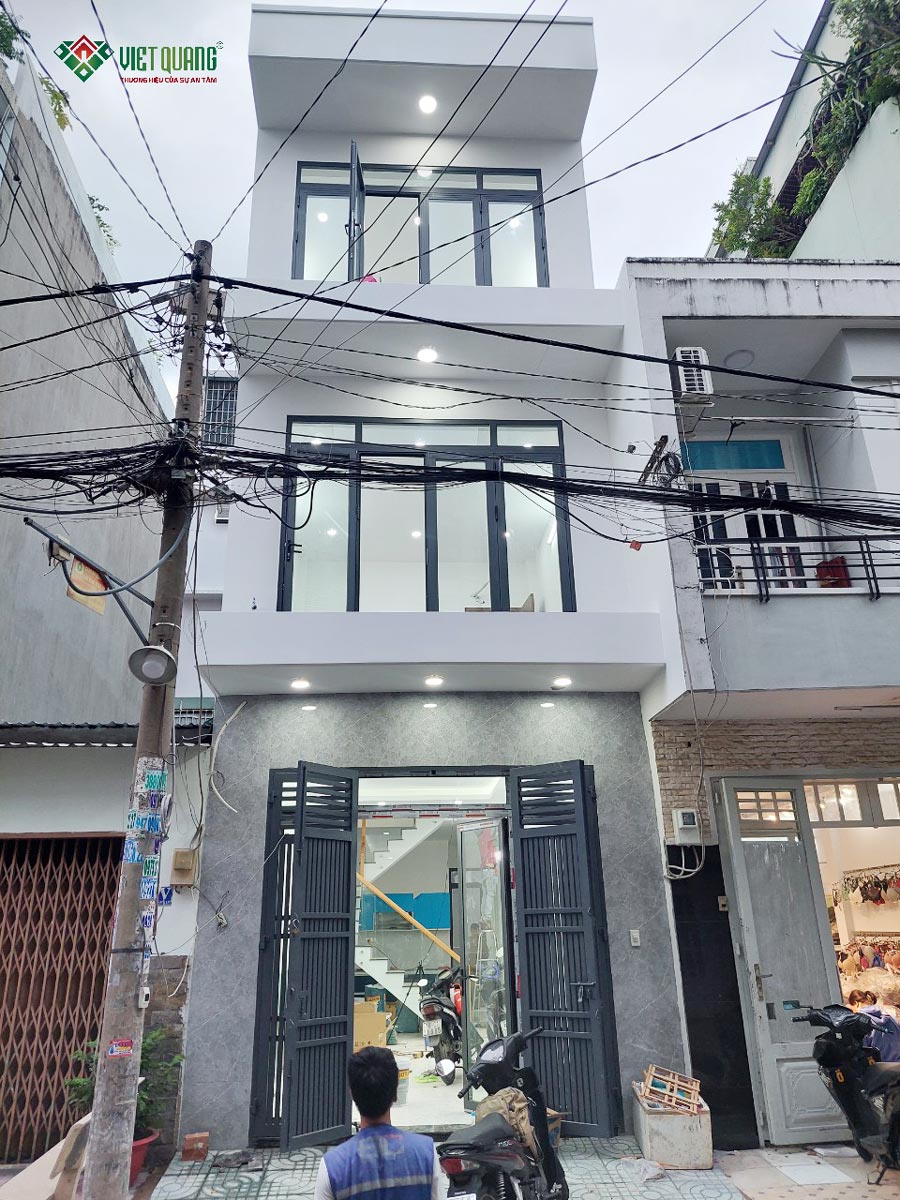Hoàn thiện nhà phố 3 tầng 4x13m của anh Nam tại Bình Tân